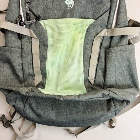 MOUNTAIN HARDWEAR Agami 27L Backpack Gray Mint Green Womens Daypack Hiking Camp main image 11